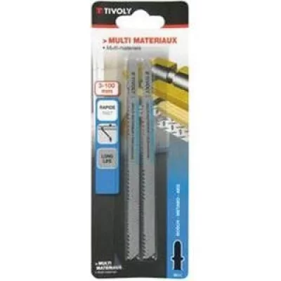 TIVOLY GENERIQUE Lame scie sauteuse multimat&eacute;riaux