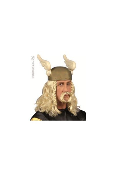 WIDMANN G&eacute;n&eacute;rique - Pe263 - Perruque Moustaches Gaulois Blond - Taille Unique