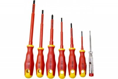 GENERIQUE  Tournevis haute tension 7 pieces