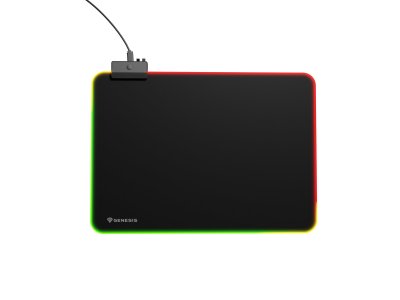 GENESIS  Boron 500m Rgb Gaming Mouse Pad Noir