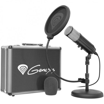 GENESIS  Radium 600 Noir Microphone de Studio
