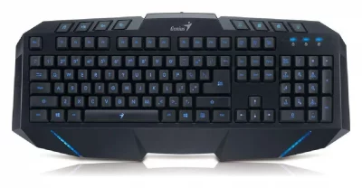 GENIUS  31310056109 Clavier Gaming 2 Ports USB Noir
