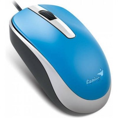 GENIUS  Souris DX-120 - Filaire optique NGS - Bleu 