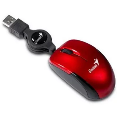 GENIUS  souris Micro Traveler Rouge