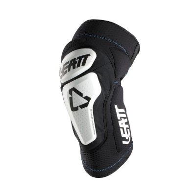 LEATT Genouill&egrave;re  3DF 6.0 - Blanc - Noir} - L/XL}, Blanc - Noir}
