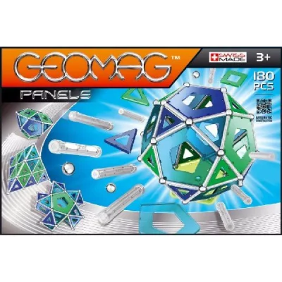 GENERIQUE Geomag - 454 - jeu de construction - panels -  180 pi&egrave;ces