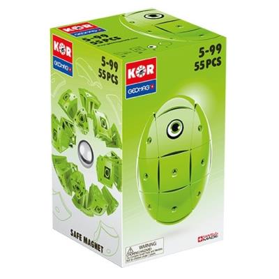 GEOMAG  - 672 - jeu de construction - kor basic - vert 