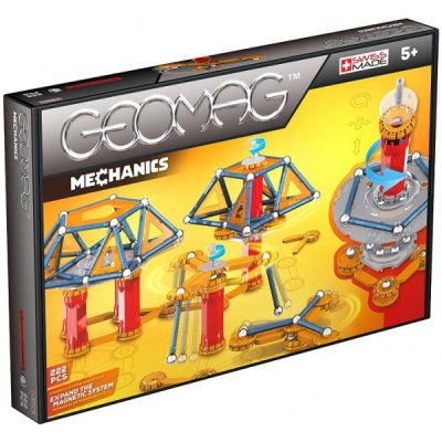 GIOC Geomag - Mechanics 723, Jeu de Construction Magn&eacute;tiques, 222 Pi&egrave;ces