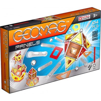 GEOMAG  Panels Jeu de construction Magn&eacute;tique 104 pi&egrave;ces