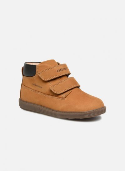GEOX  B&eacute;b&eacute; Gar&ccedil;on B Hynde Boy Wpf A Bottines, Biscuit, 22 EU