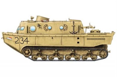  German Land-wasser-schlepper(lws)amphibi Tractor Early Production- 1:72e -