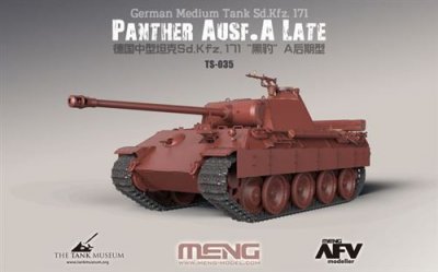 MENG German Medium Tank Sd.kfz.171 Panther Ausf.a Late- 1:35e - -model