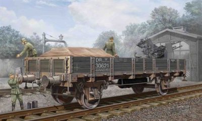 TRUMPETER German Railway Gondola (lower Sides) - 1:35e - 