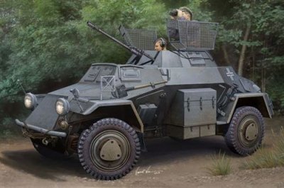 HOBBYBOSS German Sd.kfz.222 Leichter Panzerspahwag - 1:35e - Hobby Boss