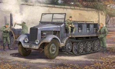 TRUMPETER German Sd.kfz.6 Halbk.zugm. Pionierausf. - 1:35e -