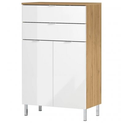 GERMANIA Germania Commode GW-Mauresa 34x60x97 cm Blanc
