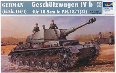 TRUMPETER Gesch&uuml;tzwagen Ivb F&uuml;r 10,5 Cm - 1:35e - 