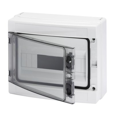 GEWISS  - Coffret &eacute;tanche IP65 400V 12 modules GW40103 - Blanc