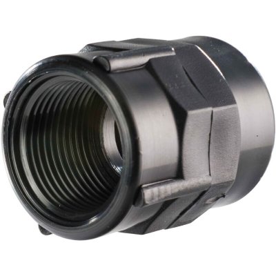 RAIN GF 03402 Raccord pour Tuyau Perfor&eacute; Noir