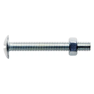 GFD  - Boulon po&ecirc;lier cruciforme acier zingu&eacute; &Oslash;8 x 40 mm - Par 100