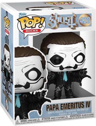 FUNKO Ghost - Figurine POP! Papa Emeritus IV (Bat Outfit) (Glitter) 9 cm