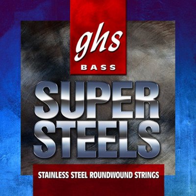GHS  6l-Stb - Jeu De 6 Cordes Guitare Basse - Super Steels - Light 27-126