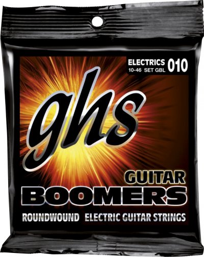 GHS  Gbl - Jeu De Cordes Boomers Guitare &Eacute;lectrique - 10-46