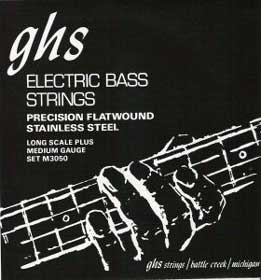 GHS  M3050 Bass Precision Flats Medium Long Scale Plus Jeu De Cordes