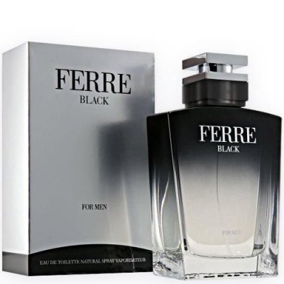 Gianfranco Ferre Black 3.4 Ounce Eau de Toilette pour homme