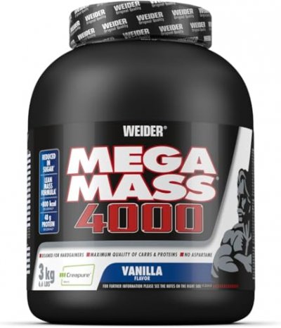 WEIDER Giant mega mass 4000 gainer proteine  - vanille