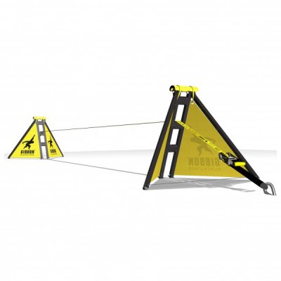 GIBBON SLACKLINES Gibbon Independence Kit d'escalade Mixte Adulte, Noir, jusqu'a 13mt