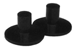 GIBRALTAR  Accessoires pour Pied de Cymbale 4 pi&egrave;ces Coupelle de Cymbale court SC-19B