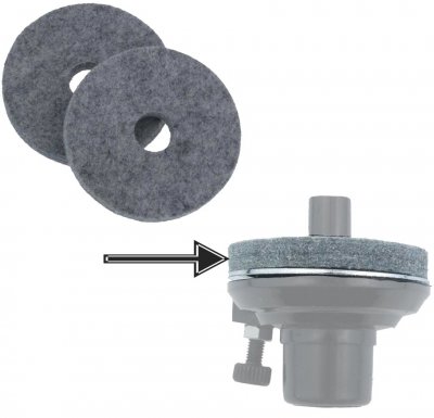 GIBRALTAR  Accessoires stand HiHat Feutre Coupelle HiHat SC-HF2