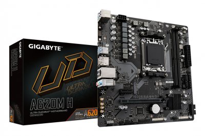 GIGABYTE  A620M H (rev. 1.0) AMD A620 Emplacement AM5 micro ATX