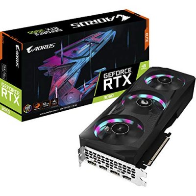 GIGABYTE  Aorus GeForce RTX 3060 Elite 12G (rev2.0) (LHR)