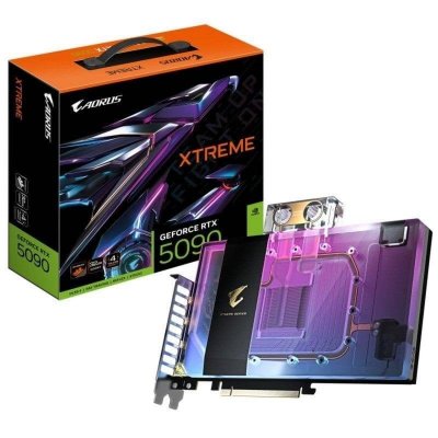 GIGABYTE  AORUS GeForce RTX 5090 XTREME WATERFORCE WB 32G