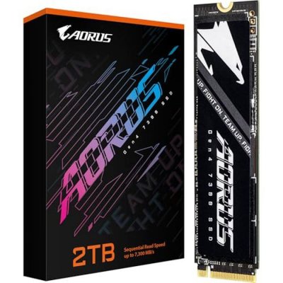 GIGABYTE  AORUS Gen4 7300 2 To M.2 PCI Express 4.0 NVMe 3D TLC NAND