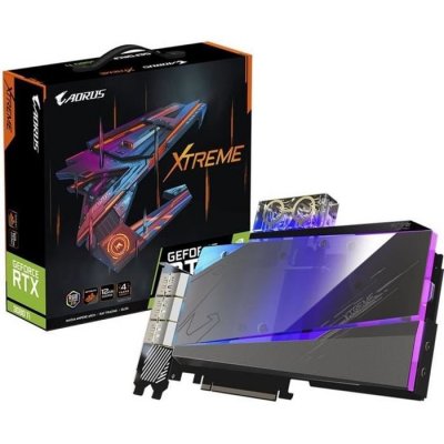 GIGABYTE  AORUS XTREME GeForce RTX 3080 Ti WATERFORCE WB 12G NVIDIA 12 Go GDDR6X - Neuf