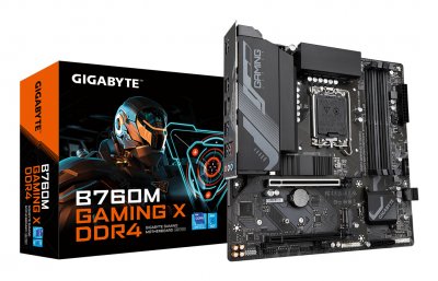 GIGABYTE  B760m Gaming X Motherboard Noir,Argent&eacute;