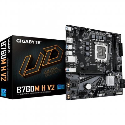 GIGABYTE  B760M H V2 carte m&egrave;re socket 1700