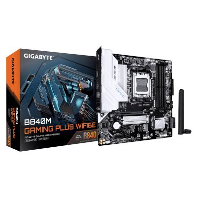 GIGABYTE  B840M GAMING PLUS WIFI6E carte m&egrave;re socket AM5