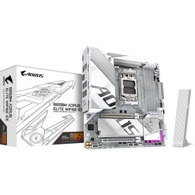 GIGABYTE  B850M A ELT WF6E ICE carte m&egrave;re socket AM5 