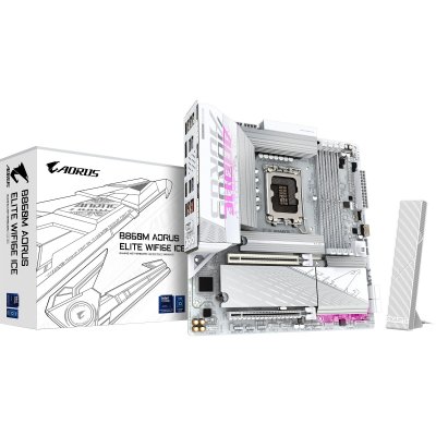 GIGABYTE  B860M AORUS ELITE WIFI6E ICE