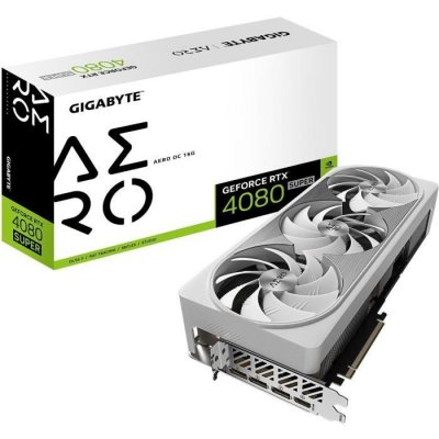GIGABYTE  - Carte Graphique - GeForce RTX 4080 SUPER AERO OC 16G