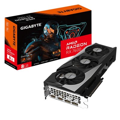 GIGABYTE  - Carte Graphique - Radeon - RX 7600 GAMING OC 8G