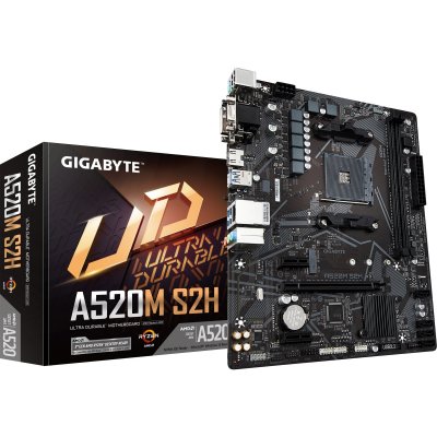 GIGABYTE  Carte M&egrave;re A520m S2h One Size Black