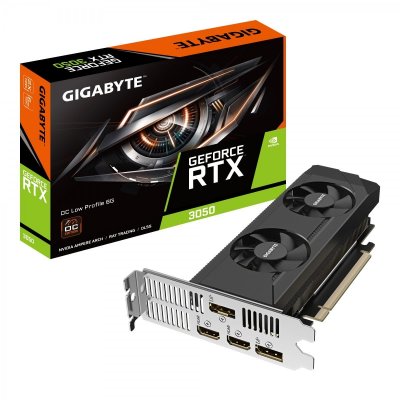 GIGABYTE  GeForce RTX 3050 OC (6 Go GDDR6/PCI Express 4.0/MHz/MHz)