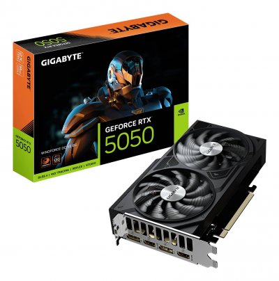 GIGABYTE  GeForce RTX 5050 WINDFORCE OC V2 8G