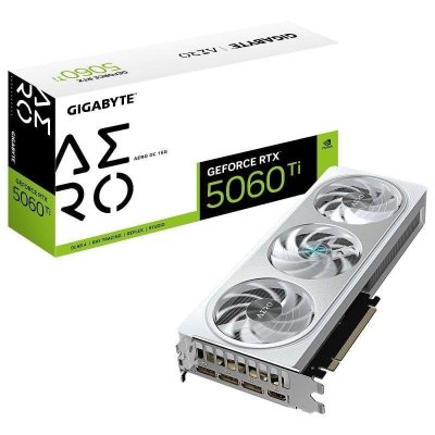 GIGABYTE  GeForce RTX 5060 Ti AERO OC 16G, Carte graphique 