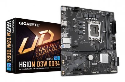 GIGABYTE  H610M D3W DDR4 carte m&egrave;re Intel H610 LGA 1700 micro ATX